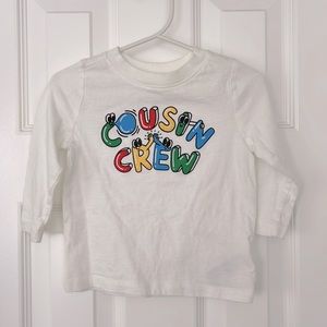 KIDS Old Navy “Cousin Crew” Longsleeve